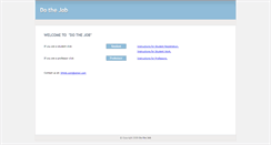 Desktop Screenshot of dothejobcase.com